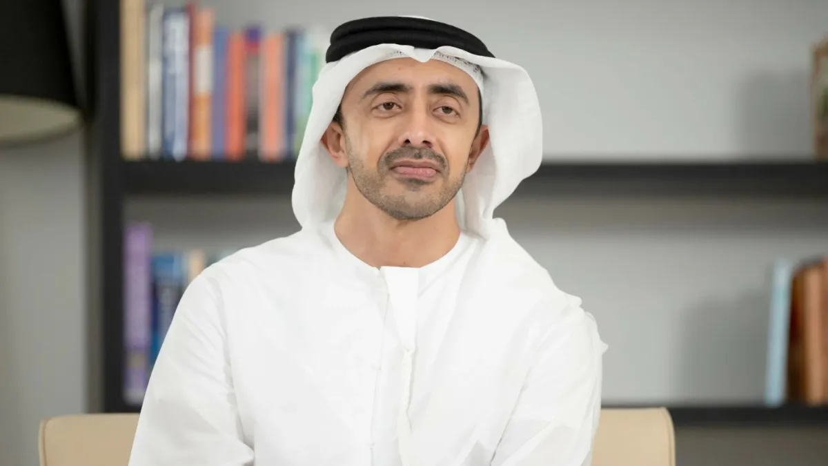 Sheikh Abdullah Bin Zayed Al Nahyan addressing security cooperation between UAE and Bahrain.