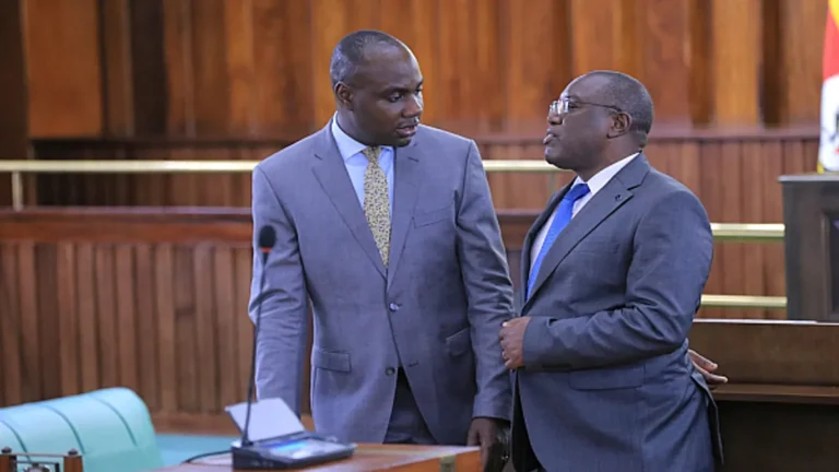 Uganda Parliament session discussing the supplementary budget approval.