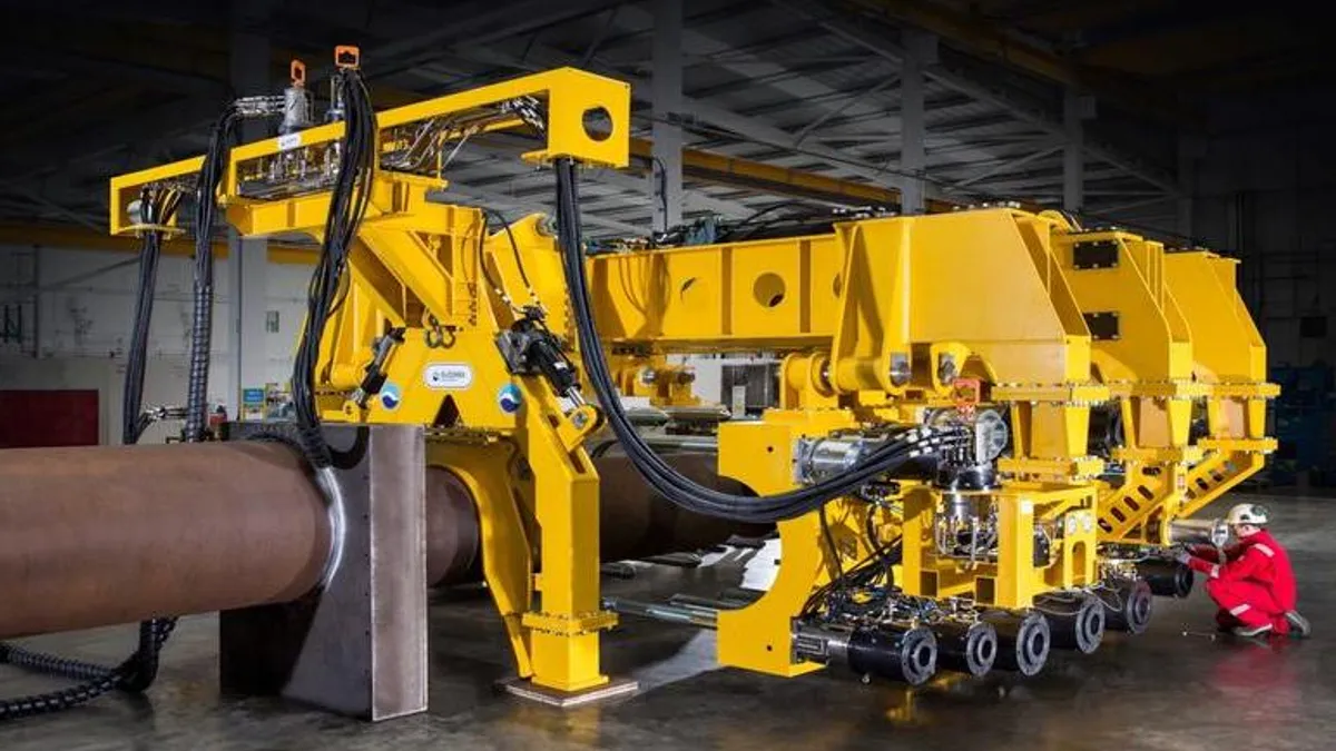 Unique Group's subsea technology and engineering operations in action.