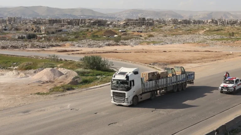 Uzbek fighters in Idlib during a recent standoff with Syrian authorities.